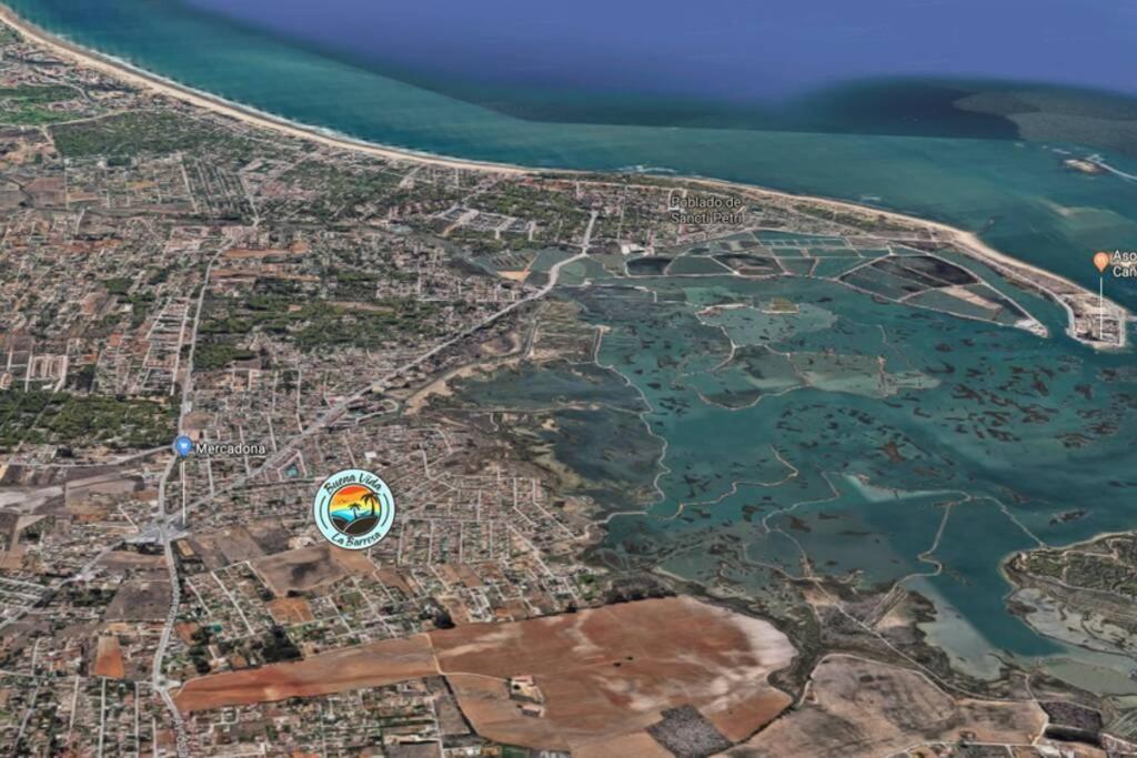 Apartamento Privado Con Jardin, Piscina Elevada Y Bbq Chiclana de la Frontera Eksteriør bilde