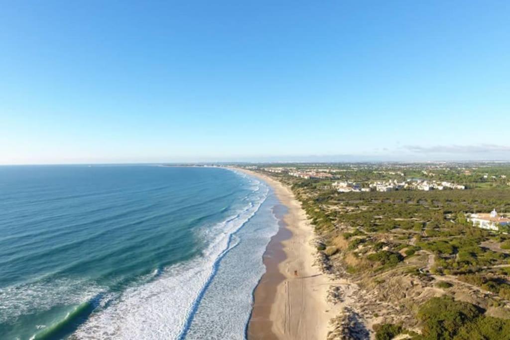 Apartamento Privado Con Jardin, Piscina Elevada Y Bbq Chiclana de la Frontera Eksteriør bilde